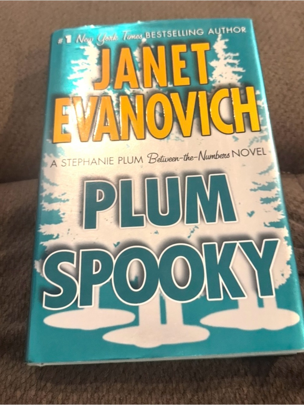 Plum Spooky Hardcover Book - Teal Cover
